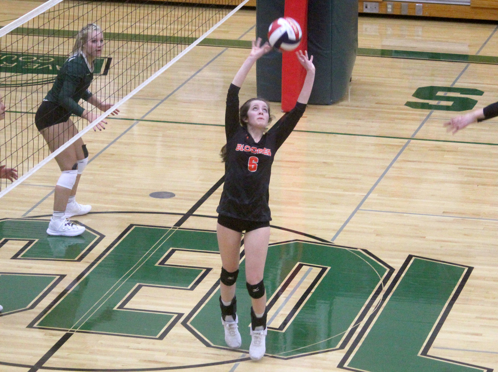 Bloomer volleyball at Osceola 10-31-19